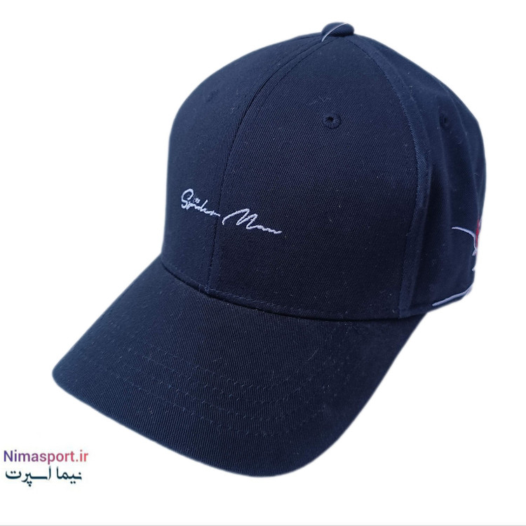 کلاه کتان مینیمال اسپایدر من مشکی