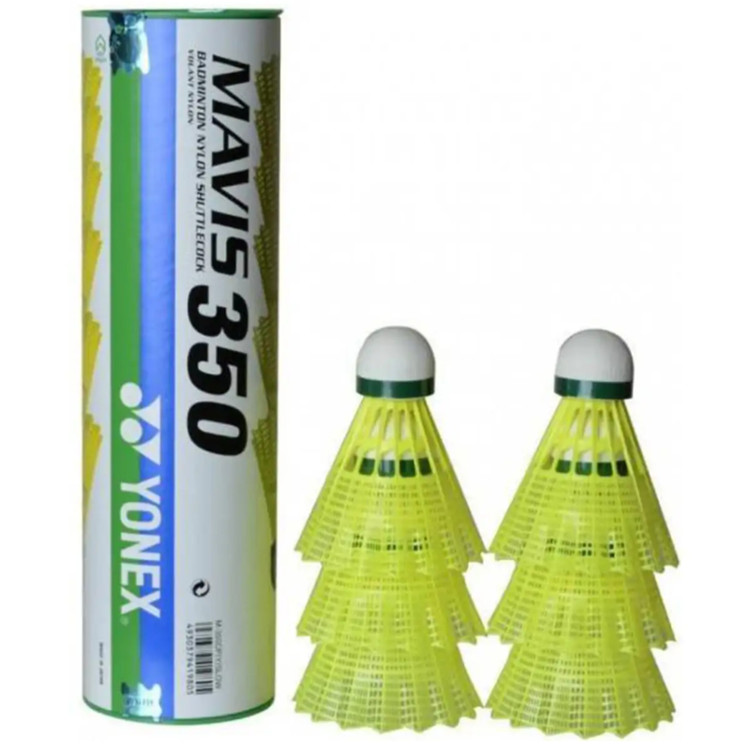 توپ بدمینتون یونکس MAVIS 350 بسته ۶ عددی